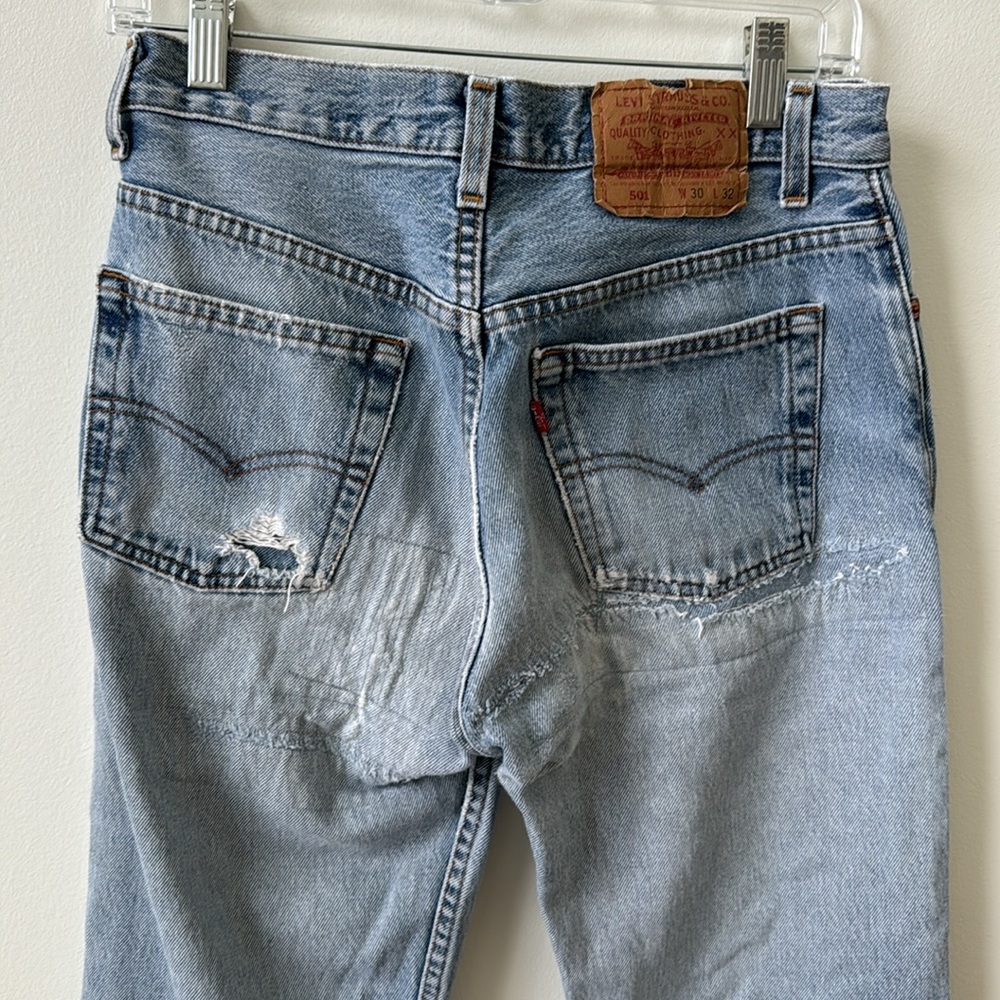Vintage patchwork Levi’s - Picture 6 of 7